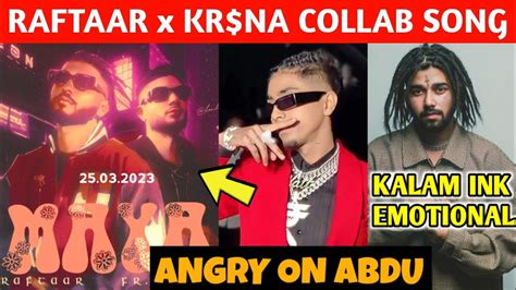 MC STAN ANGRY REPLY TO ABDU ROZIK RAFTAAR X KR NA COLLAB TRACK MAYA