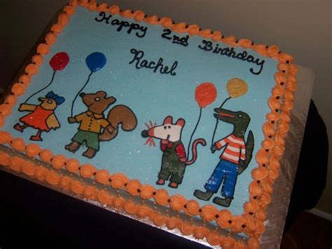 Maisy Mouse Birthday Cake - CakeCentral.com