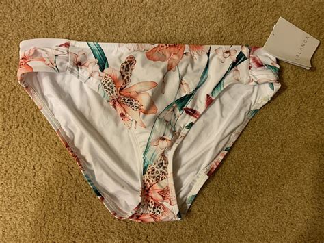 NWT La Blanca Flyaway Orchid Side Ruched Hipster Bikini Bottoms 14 EBay