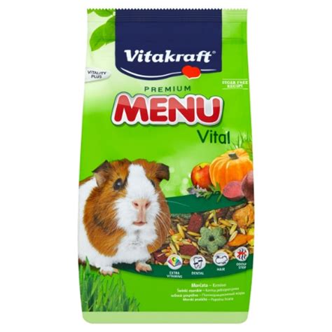 Vitakraft Premium Menu Vital morčata krmivo 1kg TryIn