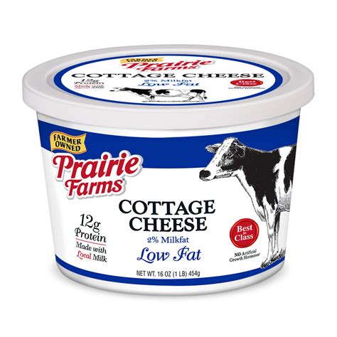 Lowfat Cottage Cheese Prairie Farms Dairy Inc