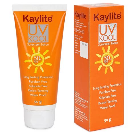 Kaylite Uv Kool Sunscreen Lotion Spf Pa Uva B Blue Light