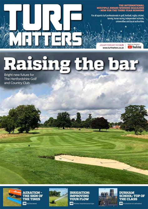 Turf Matters January February 2022 By Turf Matters And Landscaping