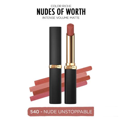 L Or Al Paris Color Riche Intense Volume Matte Ruj Nude Unstoppable Macroonline
