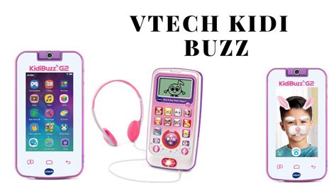 Vtech Kidibuzz G2 Kids Electronics Smart Device With Kidiconnect Pink