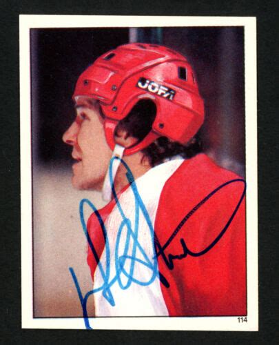 Darryl Sittler Autographed Signed 1982 83 Topps Sticker Card 114 Flyers 154112 Ebay