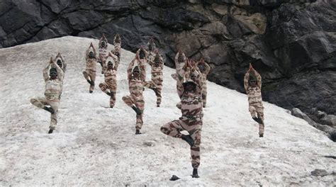 4th International Yoga Day Indian Armed Forces Show The Way In