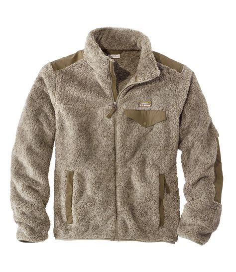 Men S L L Bean Hi Pile Fleece Jacket Fleece Jackets At L L Bean