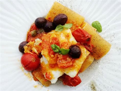 Paccheri con Baccalà Cucina e non solo