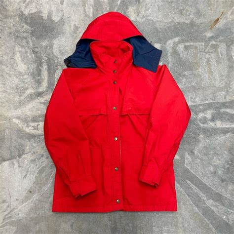 Eddie Bauer Red Jacket Etsy