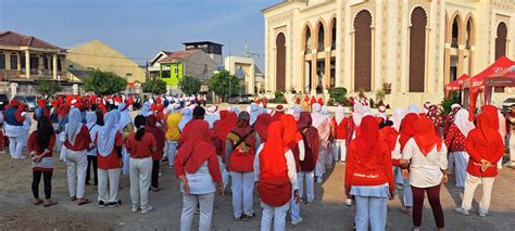 Pemkot HUT Ke 78 RI 780 Lansia Kecamatan Tangerang Meriahkan Lomba