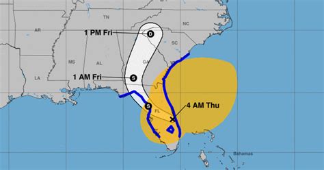 Hurricane Nicole Makes Landfall Along East Coast Of Florida States Of