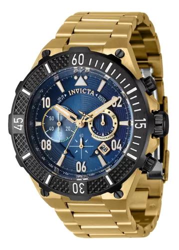 Reloj Para Hombres Invicta Aviator 40508 Oro MercadoLibre