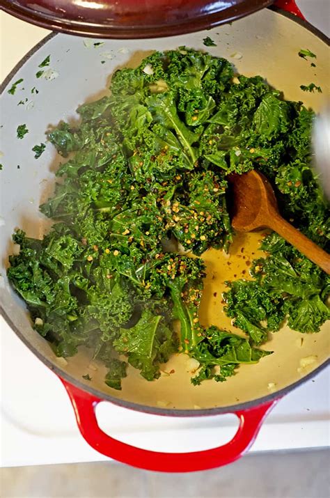 Steamed Kale Minute Kale Recipe Platter Talk