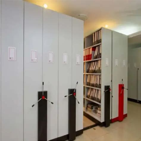 Powder Coated Mild Steel Ms File Storage Compactor Free Standing