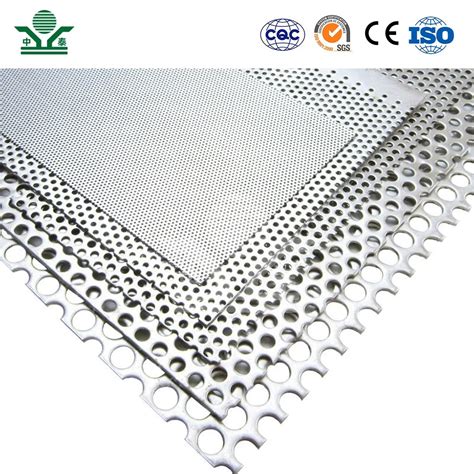 Zhongtai Perforated Hole Metal Mesh China Manufacturing Stainless Steel