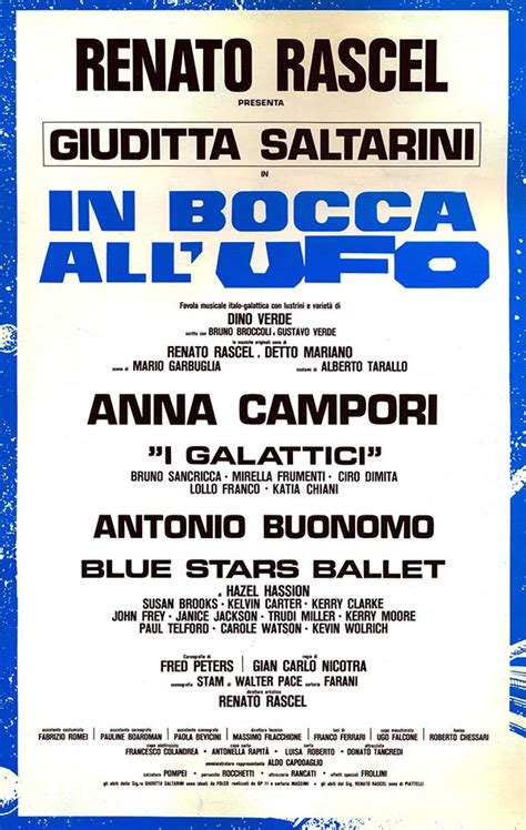 In Bocca All Ufo Renato Rascel Giuditta Saltarini Teatro Del