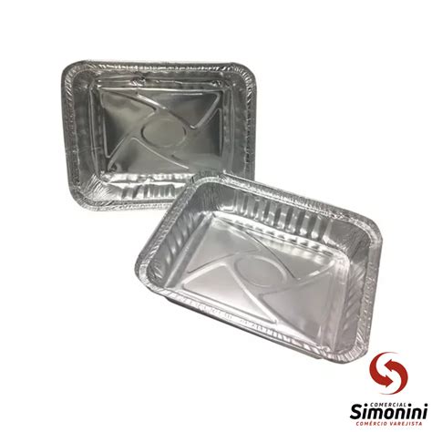 BANDEJA ALUMÍNIO 500ML MELLO 100UN Simonini