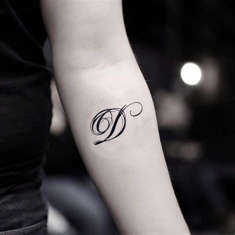 50+ Amazing D Letter Tattoo Designs and Ideas - Body Art Guru