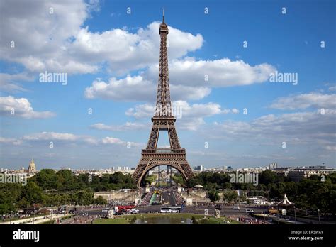 Eiffel Tower Paris France Europe Stock Photo Alamy