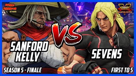 FIRST TO 5 SANFORD KELLY Zeku Vs SEVENS Ken SFV Champion Edition