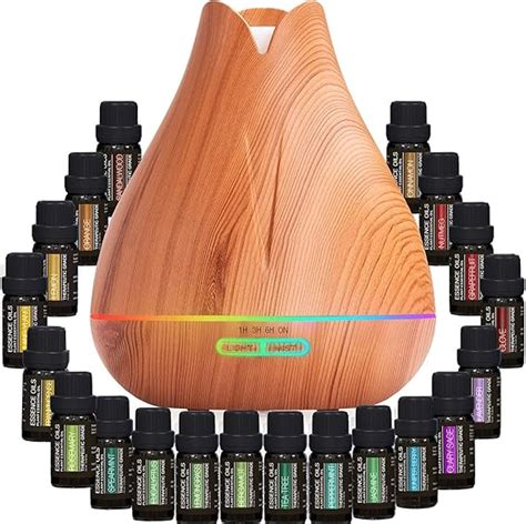 Aromatherapy Essential Oil Diffuser T Set 400ml