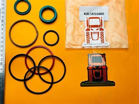 Hydraulic Cylinder Seal Kit Fits Kubota Bx2370 Bx25d Loader