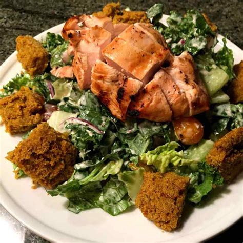 Falafelkale Salad The Hubby Chef