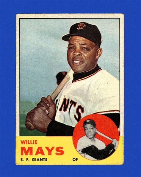 Topps Set Break Willie Mays Low Grade Gmcards Ebay