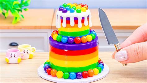 Amazing Rainbow Decorating Tutorial For Beginner Rainbow Fondant Cake Recipes By Yummy Bakery