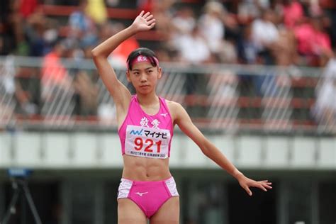 【photo】ルーキーの久保凛が“宣言通り”金メダルを獲得！インターハイ女子800mの激闘を制す The Digest