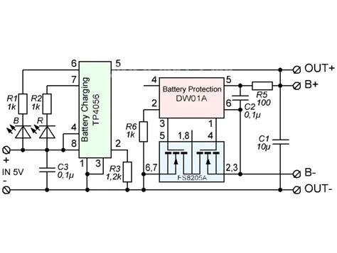 Lithium Battery A Charger Module With Tp And Usb Type C Tech