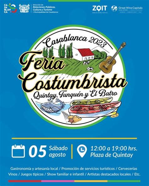 Feria Costumbrista De Casablanca Se Realizar Este Fin De Semana Y Ser