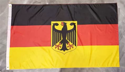 Fahne Flagge Deutschland Adler Wm Em Mit Ösen 90 X 150 Cm Eur 614