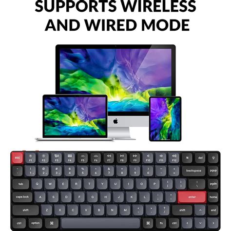 Tastatura Mecanica Gaming Keychron K Pro QMK VIA RGB Red Gateron Hot Swap K P H EMAG Ro