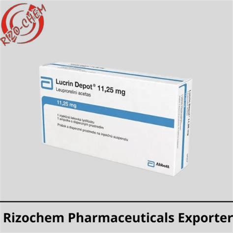 Leuprolide injection 11.25mg Lucrin Depot | Rizochem Pharmaceuticals