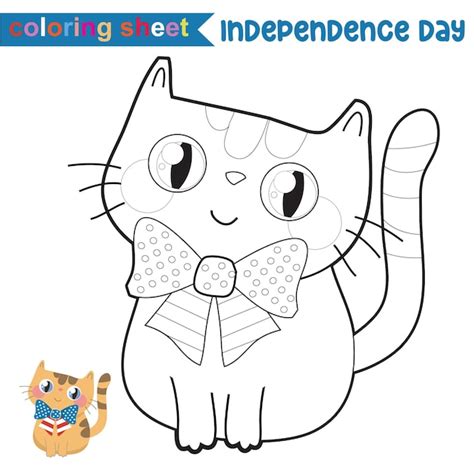 Pages de coloriage pour le 4 juillet - Observer