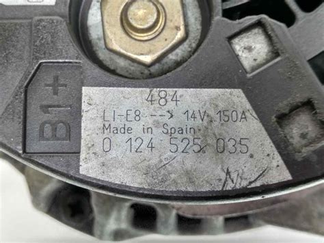 Alternator Peugeot 307 Sw 3h 16 Hdi 110 7997826 B Parts