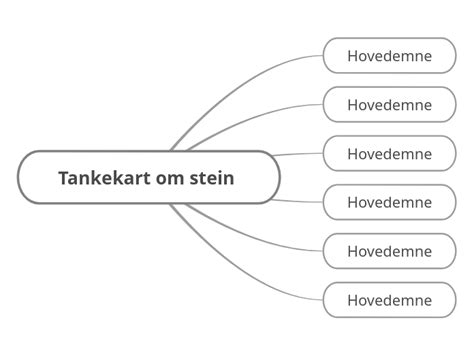 Tankekart Om Stein Carte Mentale