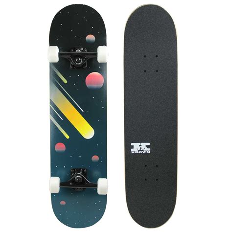 Pro Skateboard Complete Pre-Built Space Cosmos 7.75" Ready to Ride ...