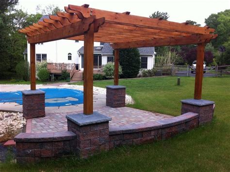 Pillar And Pergola Traditional Patio Philadelphia By Woodward