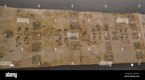 Télécopie du Codex de Boturini dans le papier d Amate Tira de la