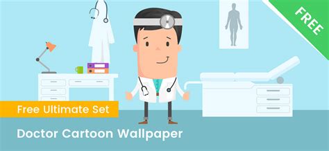doctor cartoon wallpaper vector characters