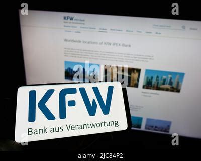 Kfw Bank Kreditanstalt Fuer Wiederaufbau Glass Facade With Logo