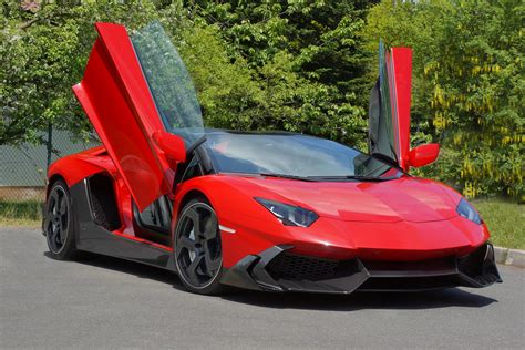 Mansory Carbon Fiber Body Kit Set For Lamborghini Aventador Competition