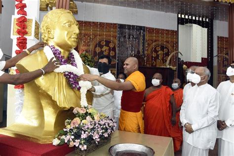 157th Birth Anniversary Of Anagarika Dharmapala Caption Story Daily