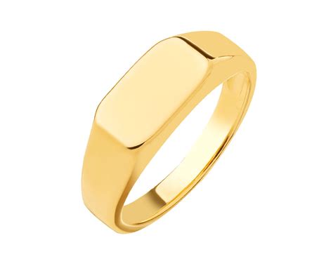 Gold Plated Silver Signet Ring Ref No Ap Apart