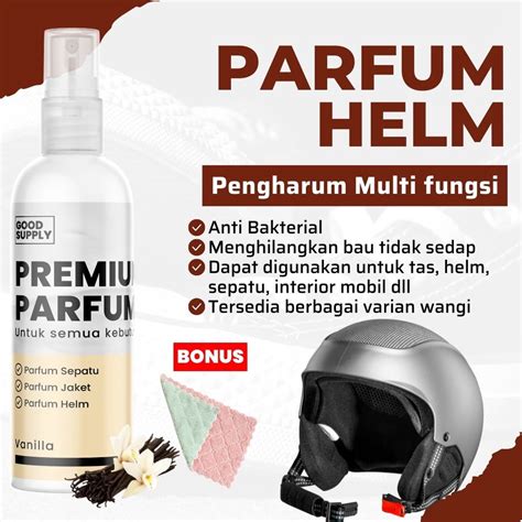 Jual Penghilang Bau Helm Jaket Ojek Parfum Anti Bau Bakteri Helmet