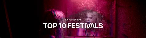 Techno Festivals - Landing page on Behance