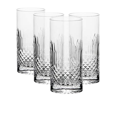 Luigi Bormioli Diamante Highball Glasses Kitchen Warehouse